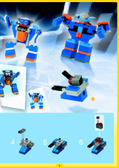 LEGO 4099 instructions page 9 – build guide