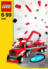 LEGO 4100 instructions page 1 – build guide