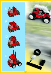 LEGO 4100 instructions page 12 – build guide