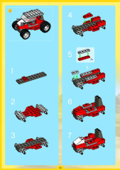 LEGO 4100 instructions page 14 – build guide
