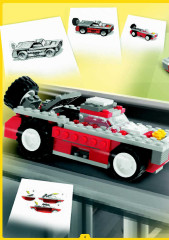 LEGO 4100 instructions page 4 – build guide