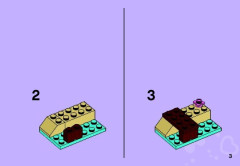 LEGO 41000 instructions page 3 – build guide