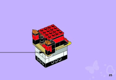 LEGO 41001 instructions page 25 – build guide