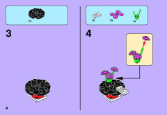 LEGO 41001 instructions page 4 – build guide