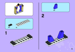 LEGO 41001 instructions page 5 – build guide
