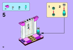 LEGO 41002 instructions page 12 – build guide