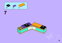 LEGO 41002 instructions page 19 – build guide