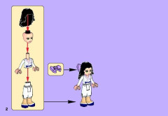 LEGO 41002 instructions page 2 – build guide