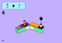 LEGO 41002 instructions page 20 – build guide