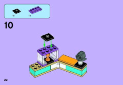 LEGO 41002 instructions page 22 – build guide