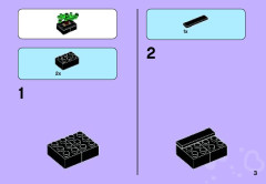 LEGO 41002 instructions page 3 – build guide