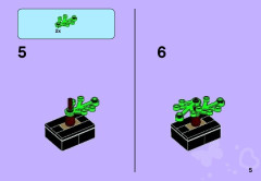 LEGO 41002 instructions page 5 – build guide