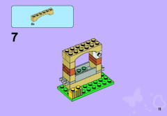 LEGO 41003 instructions page 11 – build guide