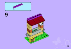 LEGO 41003 instructions page 13 – build guide