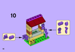 LEGO 41003 instructions page 14 – build guide
