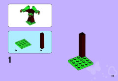 LEGO 41003 instructions page 15 – build guide