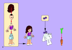 LEGO 41003 instructions page 2 – build guide