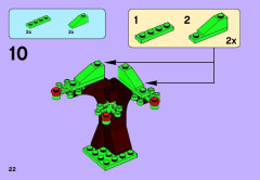LEGO 41003 instructions page 22 – build guide