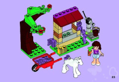 LEGO 41003 instructions page 23 – build guide