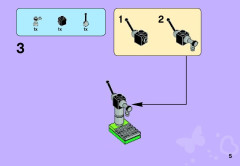 LEGO 41003 instructions page 5 – build guide