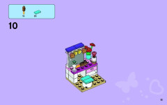 LEGO 41004 instructions page 11 – build guide