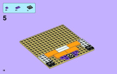 LEGO 41004 instructions page 16 – build guide