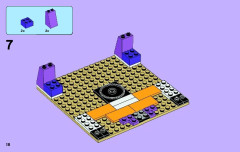 LEGO 41004 instructions page 18 – build guide