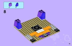 LEGO 41004 instructions page 19 – build guide