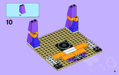 LEGO 41004 instructions page 21 – build guide
