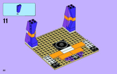 LEGO 41004 instructions page 22 – build guide