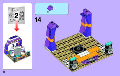 LEGO 41004 instructions page 26 – build guide