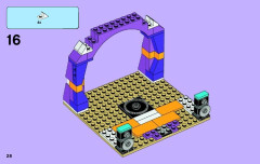 LEGO 41004 instructions page 28 – build guide