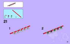LEGO 41004 instructions page 33 – build guide