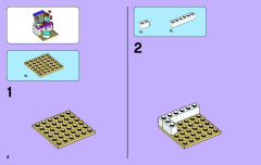 LEGO 41004 instructions page 4 – build guide
