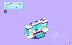 LEGO 41004 instructions page 43 – build guide