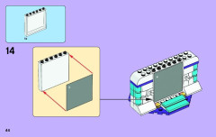 LEGO 41004 instructions page 44 – build guide