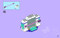 LEGO 41004 instructions page 45 – build guide