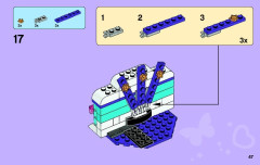 LEGO 41004 instructions page 47 – build guide