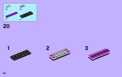 LEGO 41004 instructions page 50 – build guide