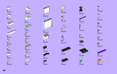 LEGO 41004 instructions page 62 – build guide