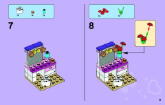 LEGO 41004 instructions page 9 – build guide