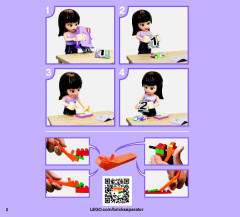 LEGO 41005 instructions page 2 – build guide