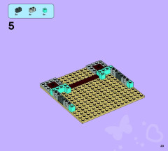 LEGO 41005 instructions page 23 – build guide