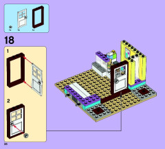 LEGO 41005 instructions page 36 – build guide