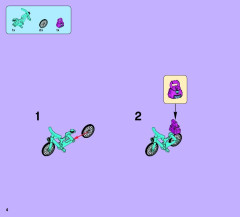 LEGO 41005 instructions page 4 – build guide