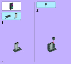 LEGO 41005 instructions page 48 – build guide