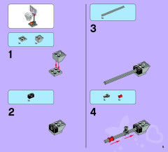 LEGO 41005 instructions page 5 – build guide