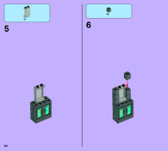 LEGO 41005 instructions page 50 – build guide