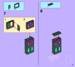 LEGO 41005 instructions page 51 – build guide
