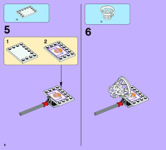 LEGO 41005 instructions page 6 – build guide